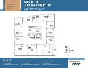 10535 Park Meadows Blvd, Lone Tree, CO à louer Plan d’étage- Image 1 de 1