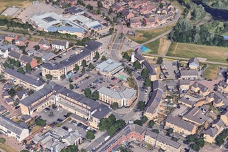 Four Chimneys Crescent, Peterborough, CAM - Aérien  Vue de la carte
