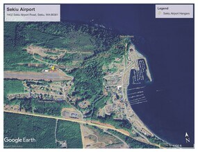 1402 Sekiu Airport Road, Sekiu, WA - AERIAL  map view