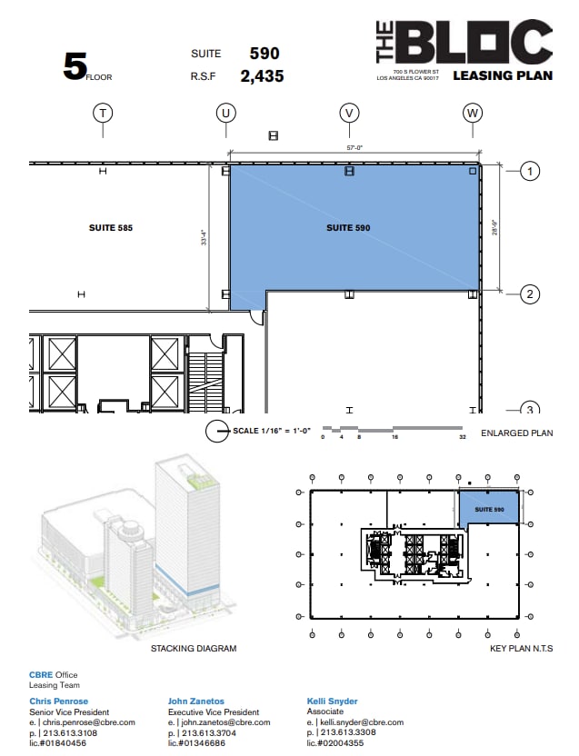 700 S Flower St, Los Angeles, CA for lease Floor Plan- Image 1 of 1