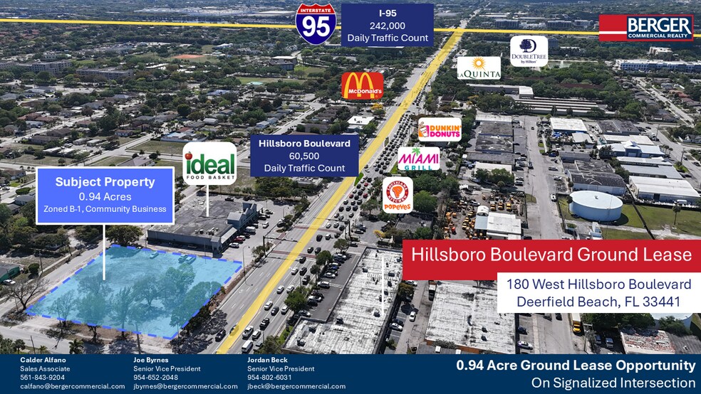 180 W Hillsboro Blvd, Deerfield Beach, FL à louer - Photo du bâtiment - Image 2 de 4