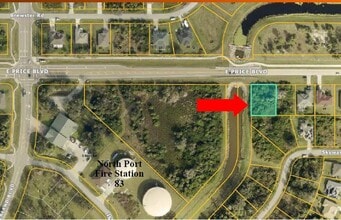 East Price Boulevard, North Port, FL - AERIAL  map view - Image1