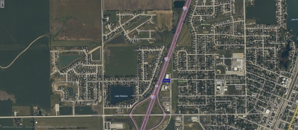 North Cypress Drive, Manteno, IL for sale - Aerial - Image 2 of 2