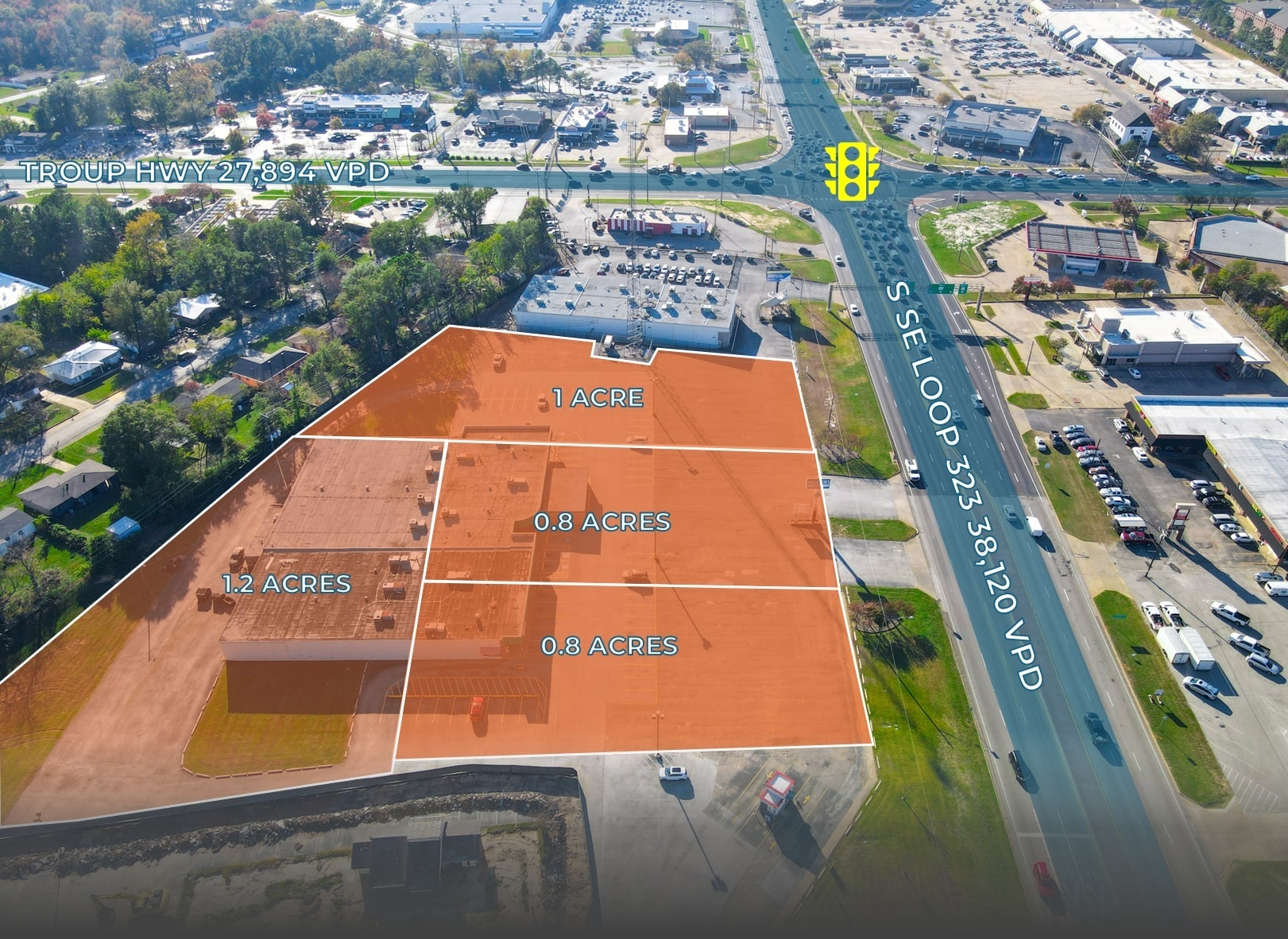 SE Loop 323 & Troup Hwy, Tyler, TX for lease Building Photo- Image 1 of 3