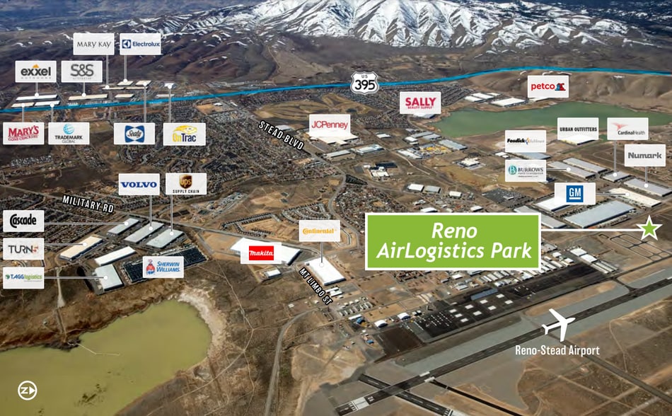 13005 Moya Blvd, Reno, NV à louer - Aérien - Image 2 de 4