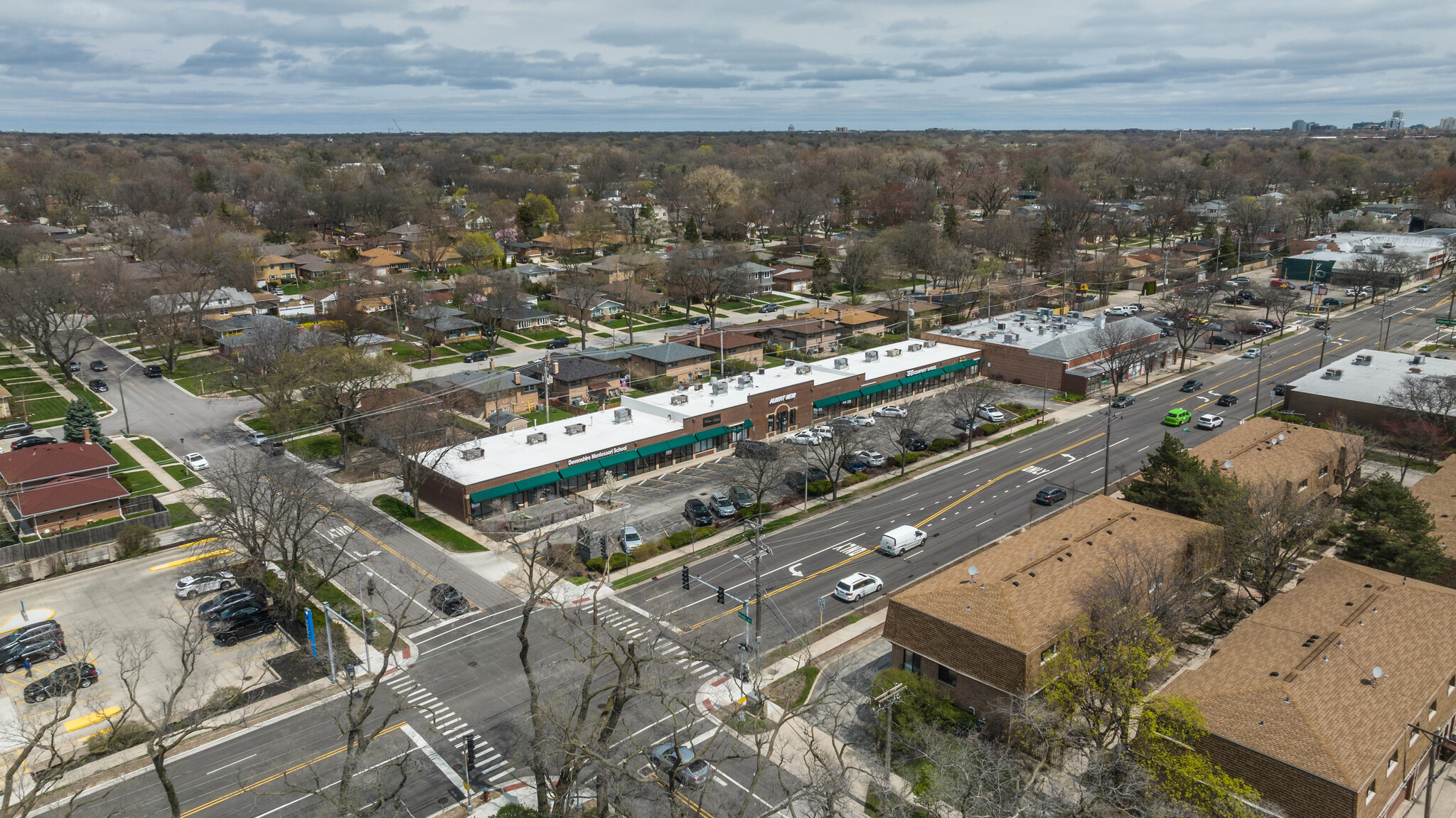 4124-4150 Dempster St, Skokie, IL for lease Building Photo- Image 1 of 7