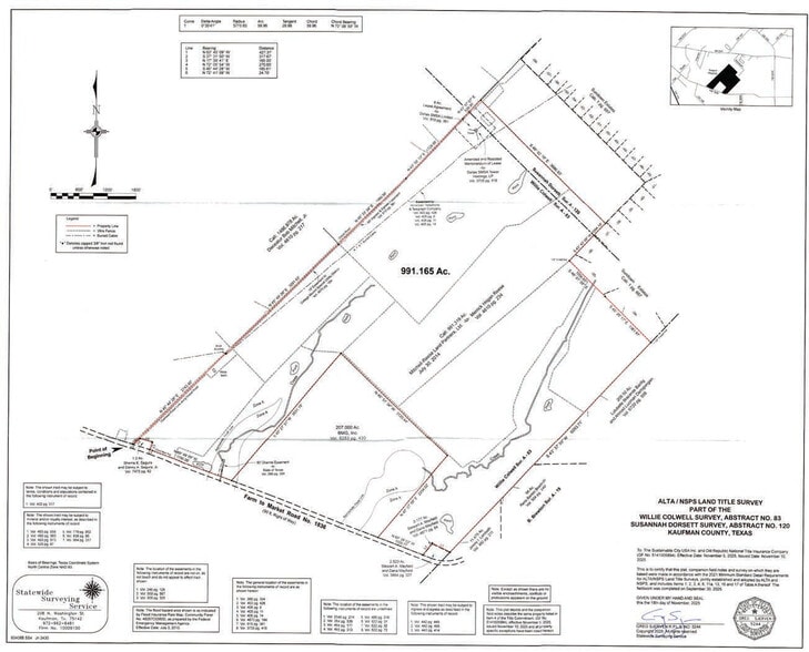 FM 1836 Rd, Kaufman, TX for sale - Plat Map - Image 2 of 3