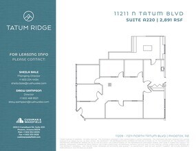 11209 N Tatum Blvd, Phoenix, AZ à louer Plan de site- Image 1 de 1