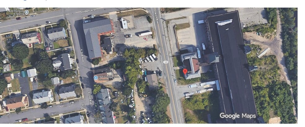 575 Norwich Ave, Taftville, CT for lease - Aerial - Image 3 of 12
