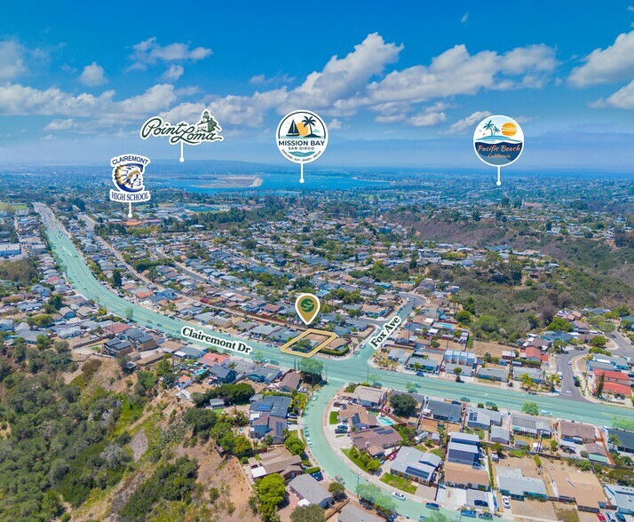 4190 Clairemont Dr, San Diego, CA à vendre - Photo du bâtiment - Image 2 de 17