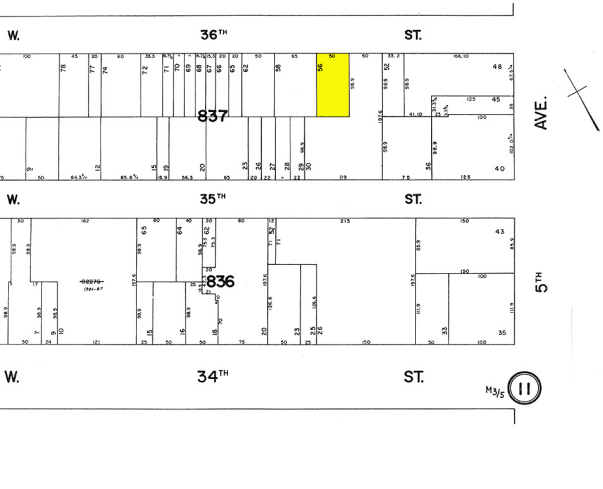 16-18 W 36th St, New York, NY à louer - Plan cadastral - Image 2 de 6