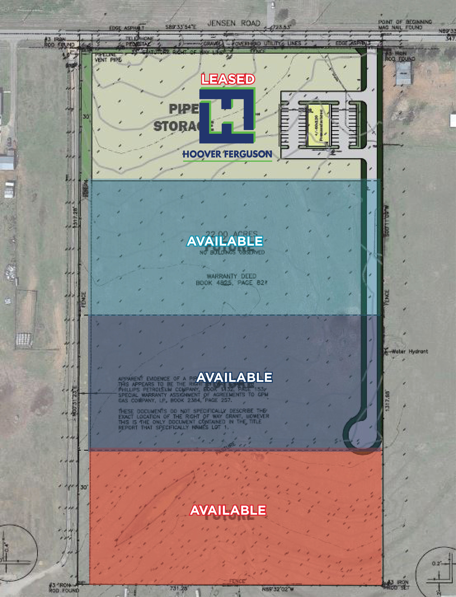 SW/c W Jensen Rd & S Choctaw Ave, El Reno, OK for lease Site Plan- Image 1 of 2