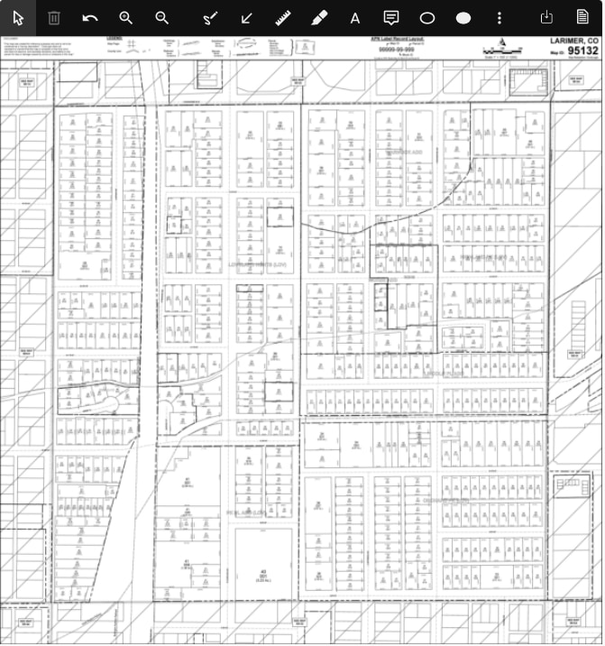 903 N Cleveland Ave, Loveland, CO for lease Plat Map- Image 1 of 2