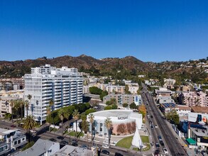 7107 Hollywood Blvd, Los Angeles, CA - AERIAL  map view