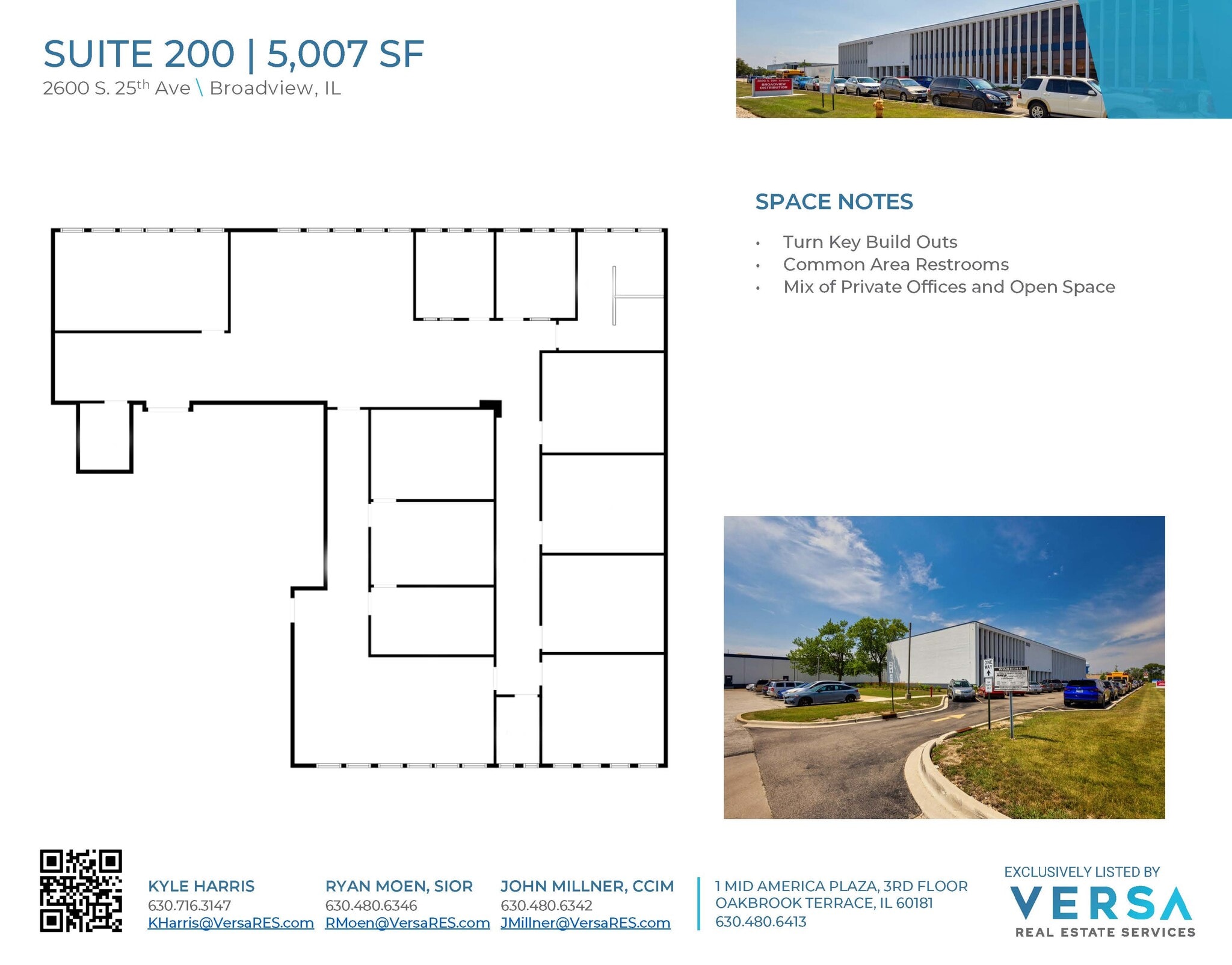2600 S 25th Ave, Broadview, IL à louer Plan d’étage- Image 1 de 1