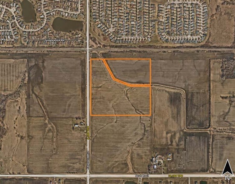 2200 Ridgeland Ave, Matteson, IL à vendre - Aérien - Image 2 de 2
