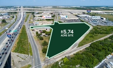 4814 IH-10 E, San Antonio, TX - AÉRIEN  Vue de la carte - Image1