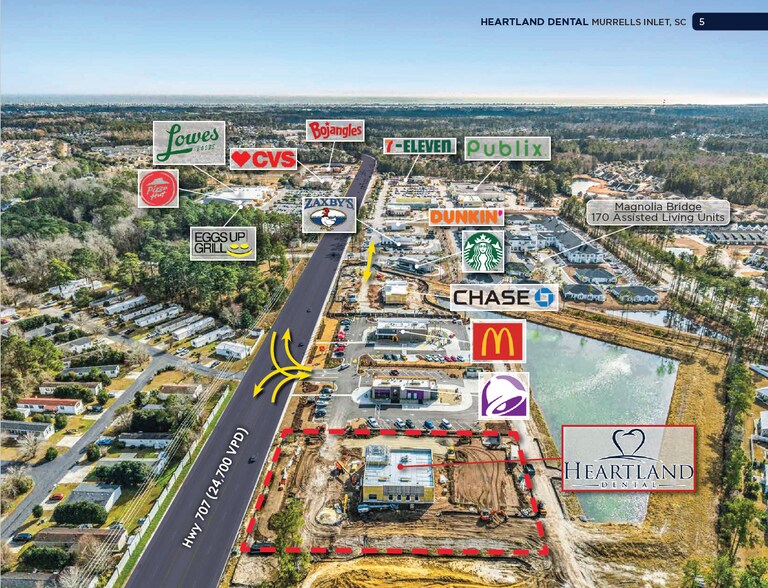 11840 SC-707, Murrells Inlet, SC à vendre - Photo du bâtiment - Image 3 de 4