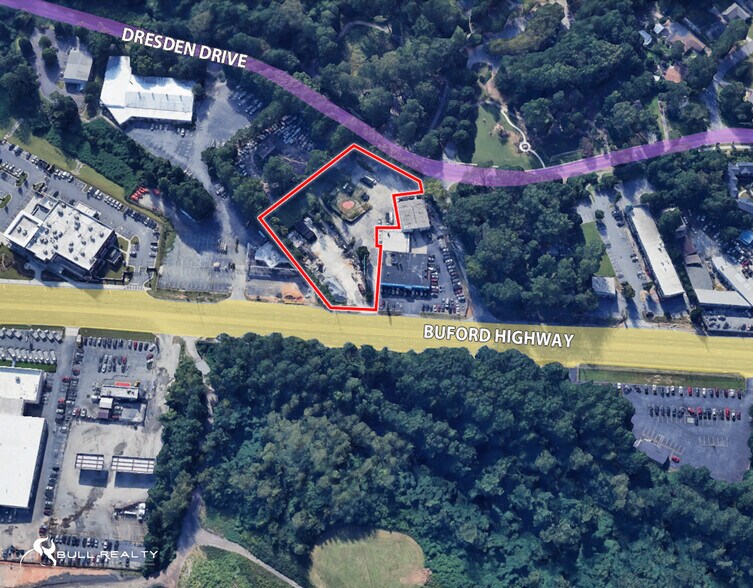4391 Buford Hwy, Chamblee, GA à vendre - Photo du bâtiment - Image 2 de 7