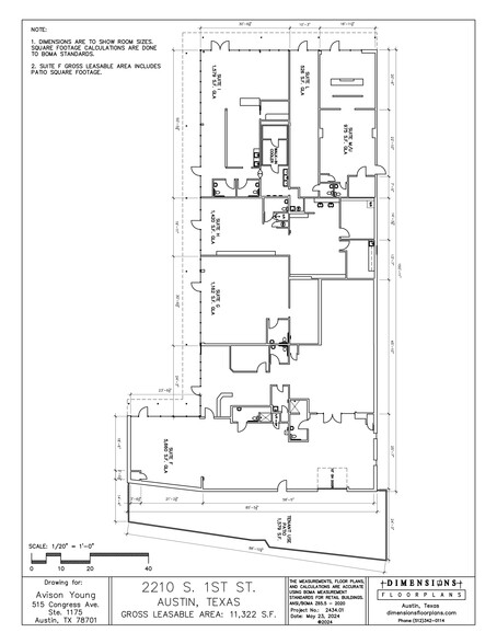 2210 1st St S, Austin, TX à louer - Plan de site - Image 3 de 3