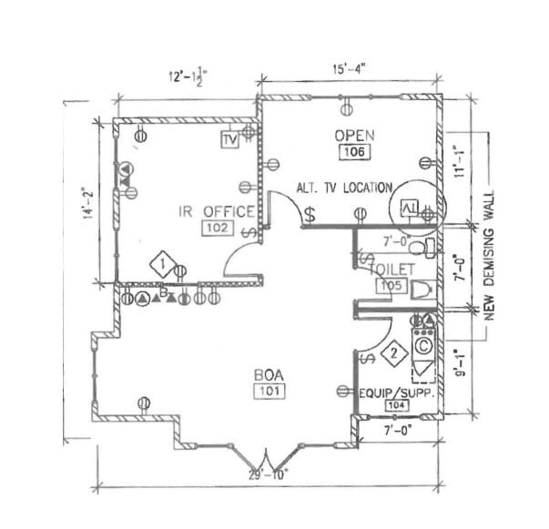 6200 N Beach St, Fort Worth, TX for lease Typical Floor Plan- Image 1 of 1