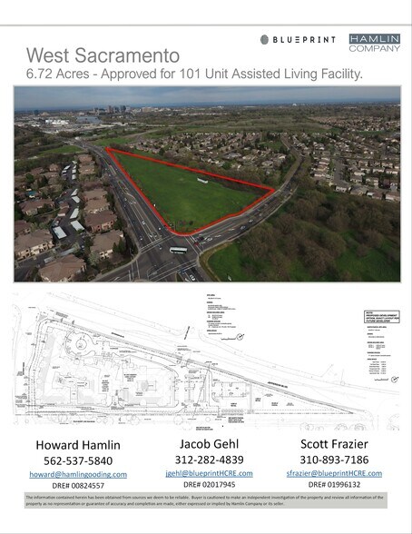 2305 Jefferson Blvd, West Sacramento, CA à vendre - Aérien - Image 1 de 6