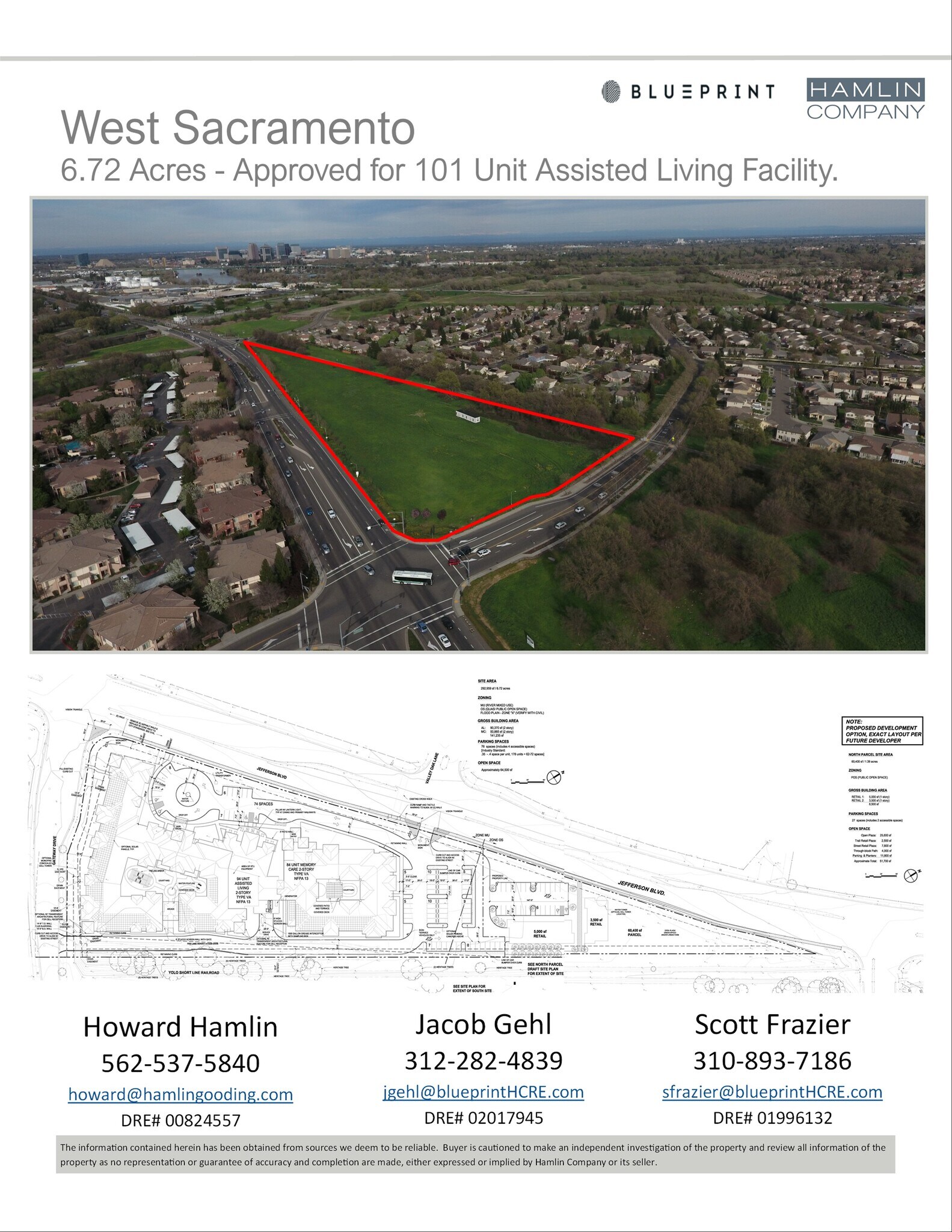 2305 Jefferson Blvd, West Sacramento, CA for sale Aerial- Image 1 of 7