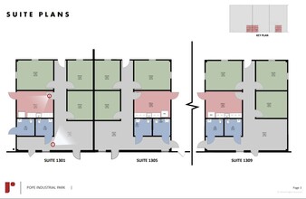 1301-1317 Transport Dr, Raleigh, NC for lease Floor Plan- Image 2 of 2