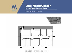 4010 W Boy Scout Blvd, Tampa, FL à louer Plan d’étage- Image 1 de 4