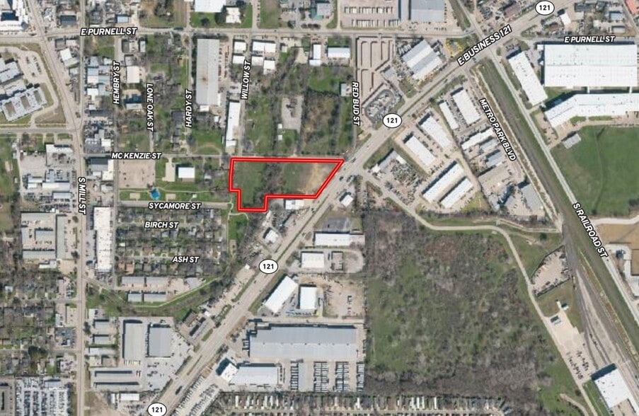 580 McKenzie St, Lewisville, TX for sale - Aerial - Image 2 of 3