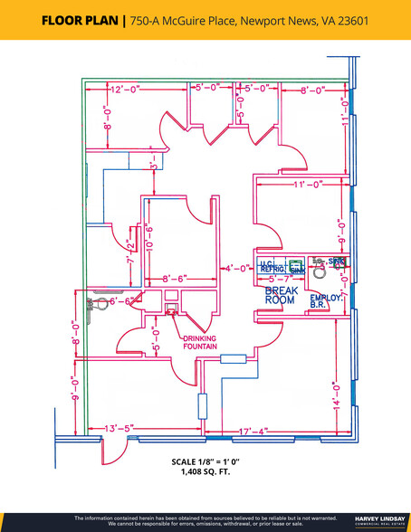 750 Mcguire Pl, Newport News, VA à louer - Plan d  tage - Image 2 de 5