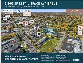 Plus de détails pour 2919 W Market St, Akron, OH - Commerce de détail à louer
