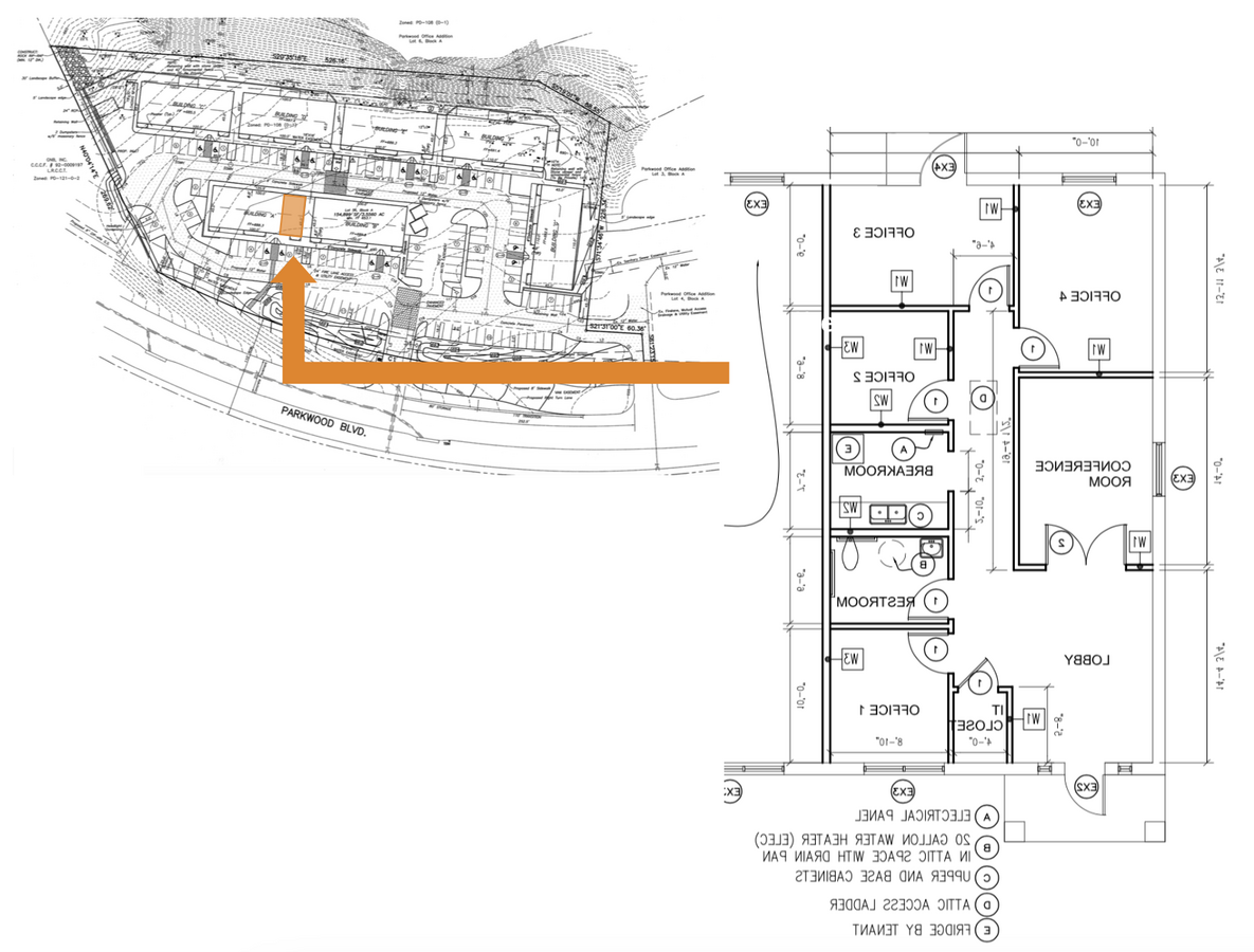 7000 Parkwood Blvd, Frisco, TX 75034 - Unité A400 -  - Plan d’étage - Image 1 of 1