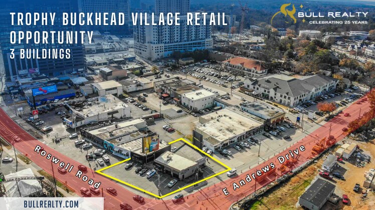Trophy Buckhead Village Retail portefeuille de 3 propriétés à vendre sur LoopNet.ca - Photo du bâtiment - Image 1 de 16
