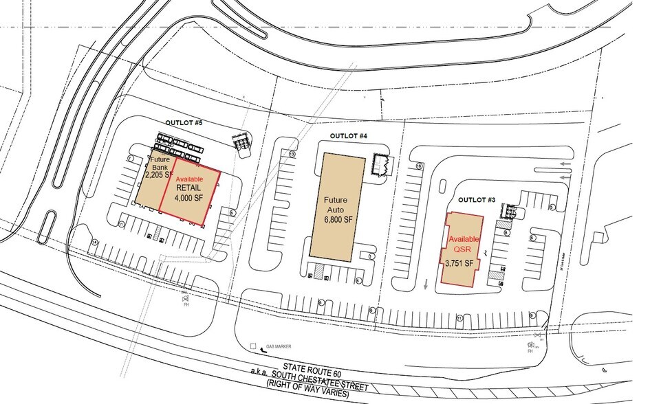 South Chestatee st, Dahlonega, GA à louer - Plan de site - Image 2 de 4