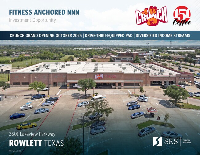 More details for 3601 Lakeview Pky, Rowlett, TX - Retail for Sale