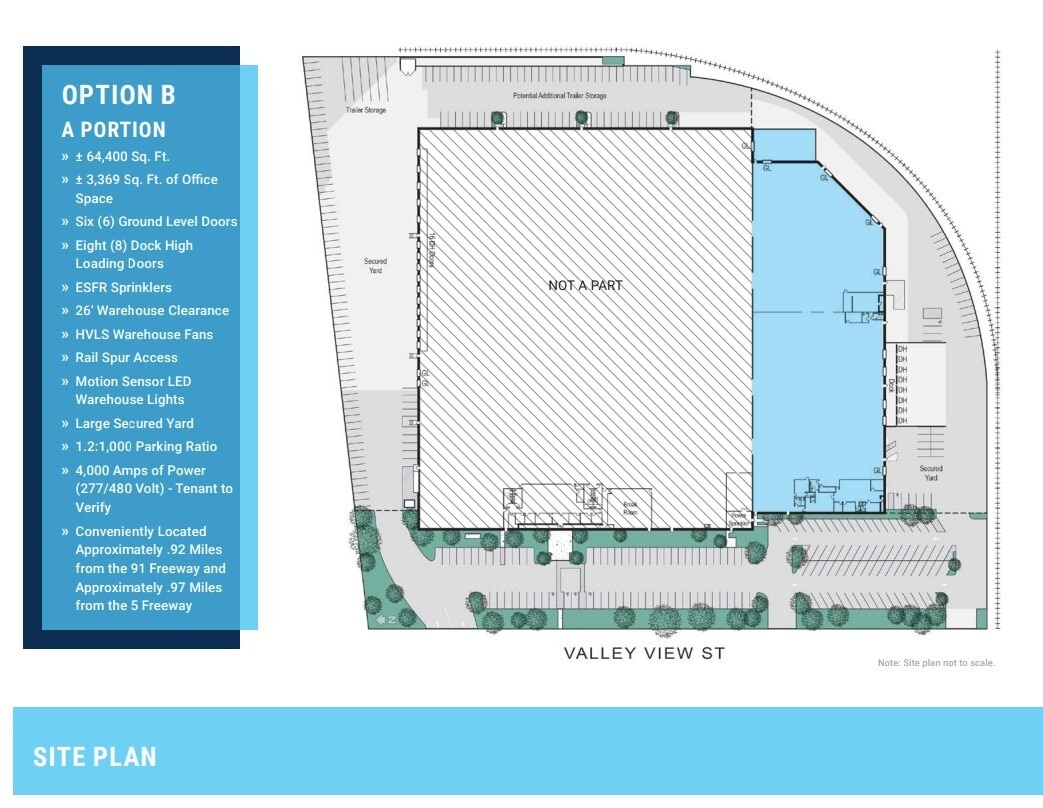 6300-6340 Valley View St, Buena Park, CA for lease Floor Plan- Image 1 of 2