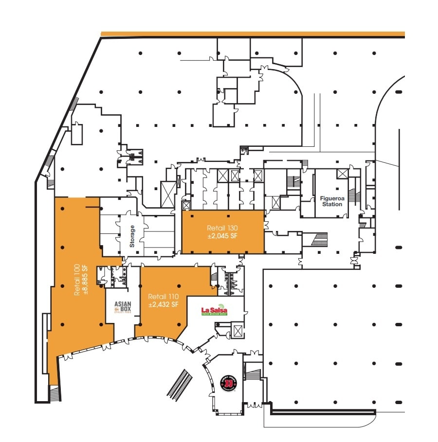 445 S Figueroa St, Los Angeles, CA for lease Floor Plan- Image 1 of 1