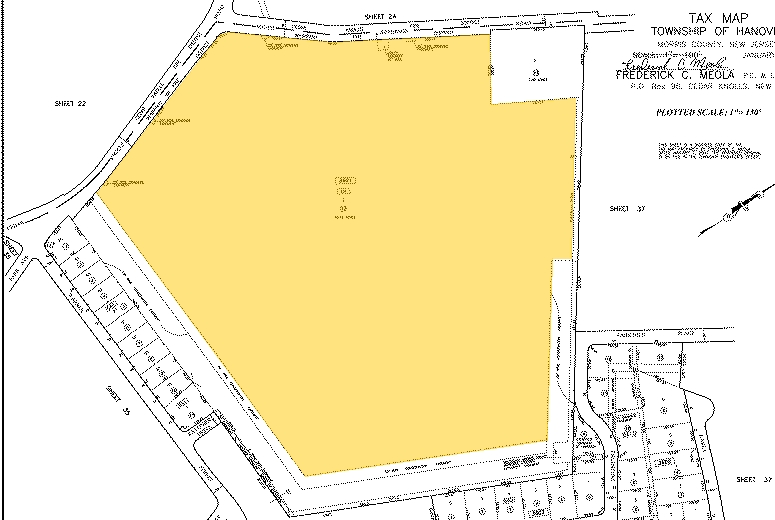 200 Jefferson Park, Whippany, NJ for lease - Plat Map - Image 2 of 7