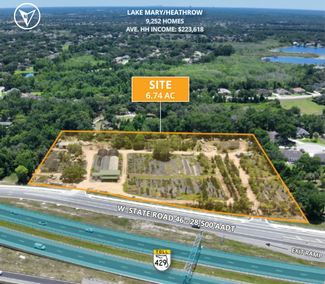 Plus de détails pour 6275 Florida 46, Sanford, FL - Terrain à vendre