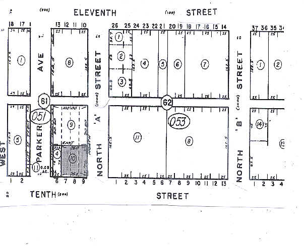 1003 A St, Tracy, CA à vendre - Plan cadastral - Image 3 de 7