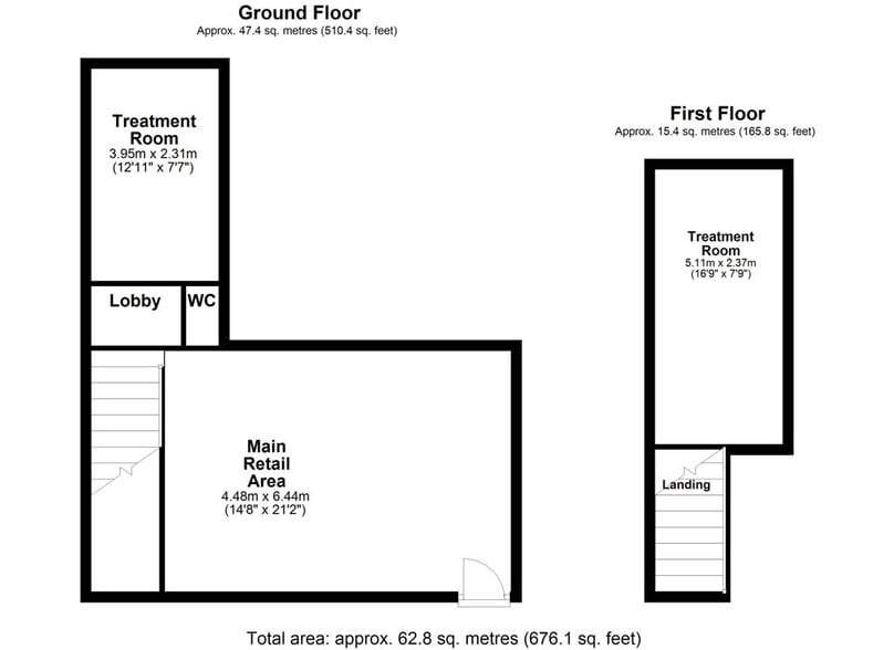 9 Leicester Rd, Narborough for lease - Floor Plan - Image 2 of 8
