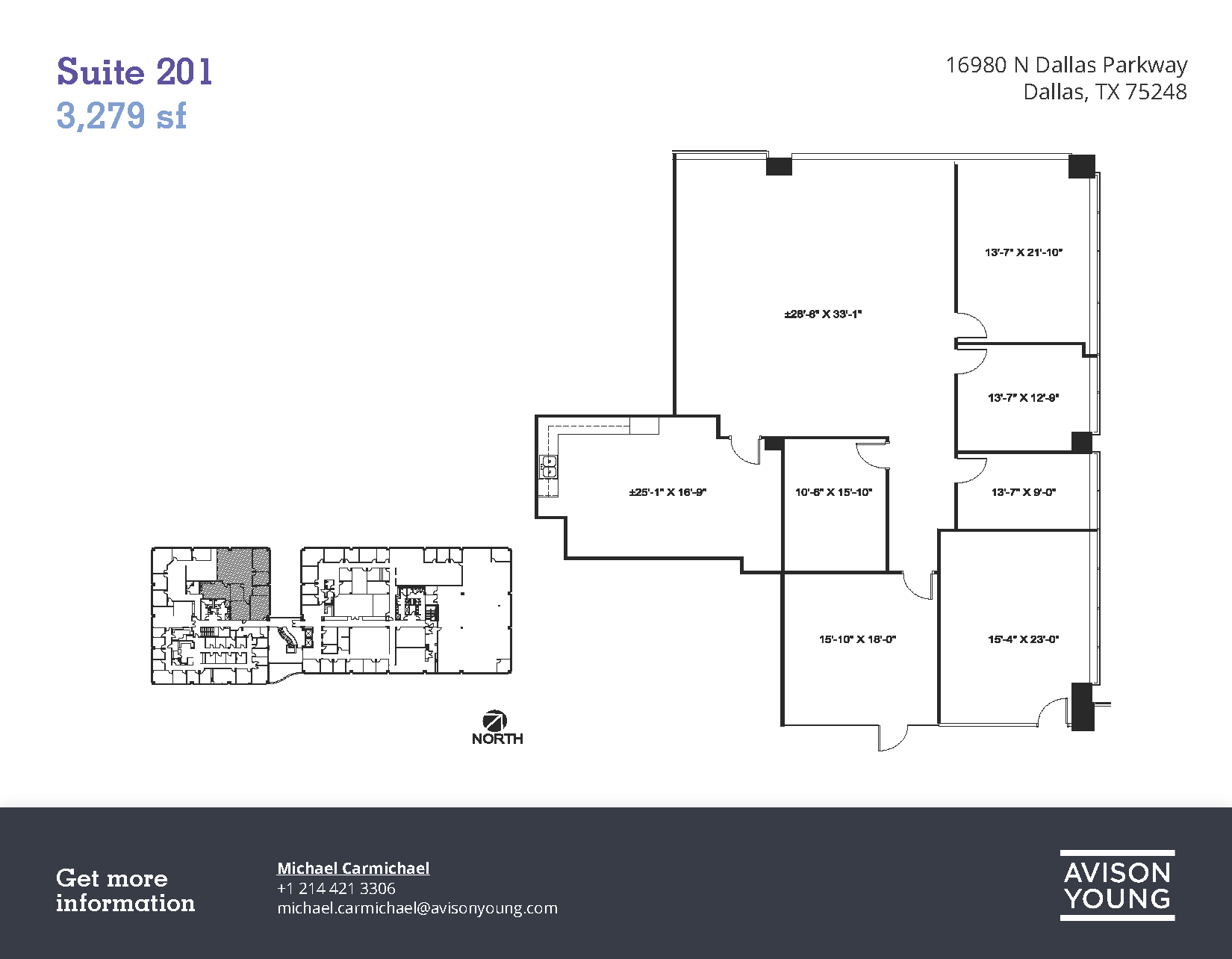 16980 N Dallas Pky, Dallas, TX à vendre Plan d  tage- Image 1 de 1