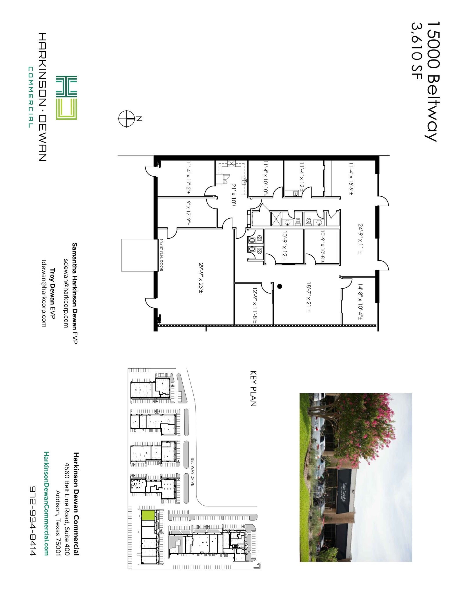 15000-15026 Beltway Dr, Addison, TX à louer Plan de site- Image 1 de 15
