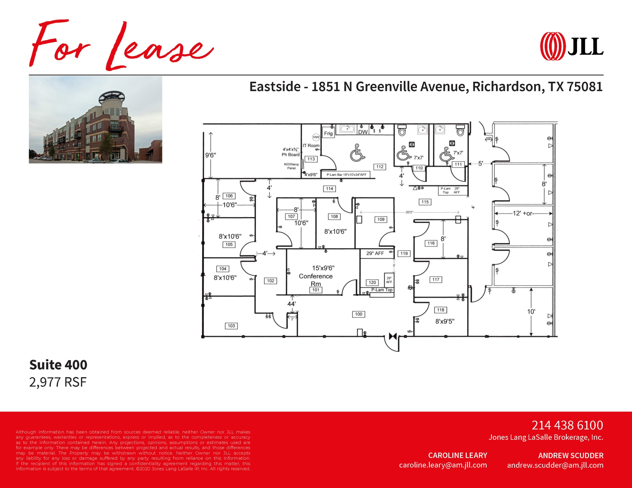 1851 N Greenville Ave, Richardson, TX for lease Floor Plan- Image 1 of 1