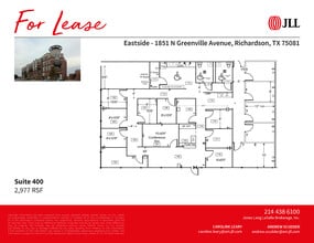 1851 N Greenville Ave, Richardson, TX for lease Floor Plan- Image 1 of 1