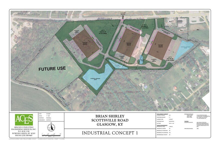 2502 Scottsville Rd, Glasgow, KY for sale - Site Plan - Image 2 of 3
