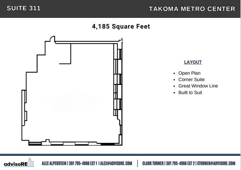 6856 Eastern Ave NW, Washington, DC for lease Floor Plan- Image 1 of 1