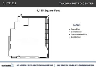 6856 Eastern Ave NW, Washington, DC for lease Floor Plan- Image 1 of 1