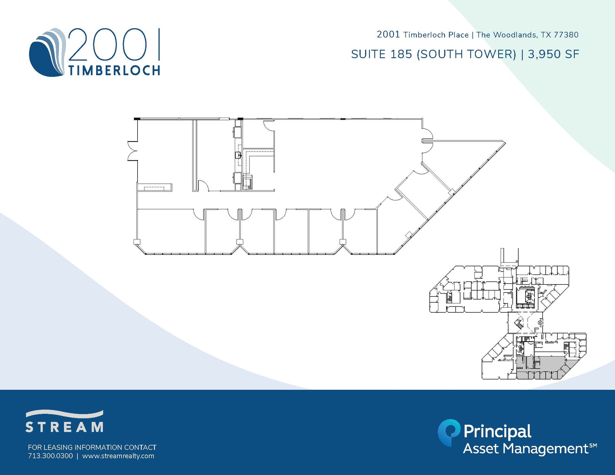 2001 Timberloch Pl, The Woodlands, TX à louer Plan d  tage- Image 1 de 1